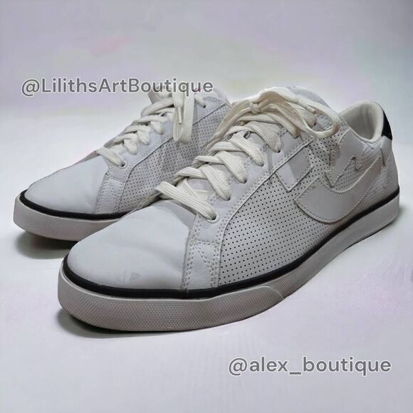 Ecko Unltd. Bristle Jupin White Leather Streetwear Trainers Sneakers Men's Sz 12 - Picture 5 of 12